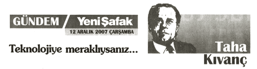 Yeni afak Haberi 12 Aralk 2007